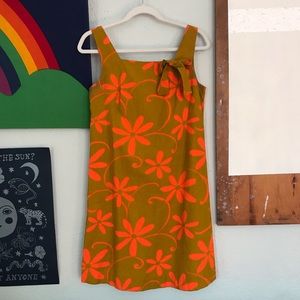 RARE 1960s Tahiti Imports mini dress